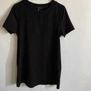 Black Over the Knee Dress